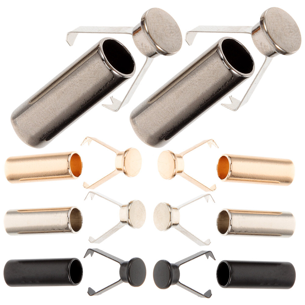 APL 8 pezzi lacci per scarpe fai da te punte per lacci per scarpe punte per lacci in metallo