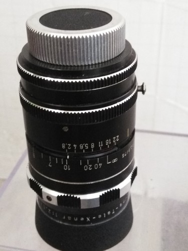SCHNEIDER-KREUZNACH CINE-TELE-XENAR 1:2,8 75MM 5768383 C-MOUNT LENS (FOR-BOLEX) - Picture 10 of 12