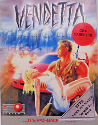 COMMODORE 64/128 -- VENDETTA (SYSTEM 3)
