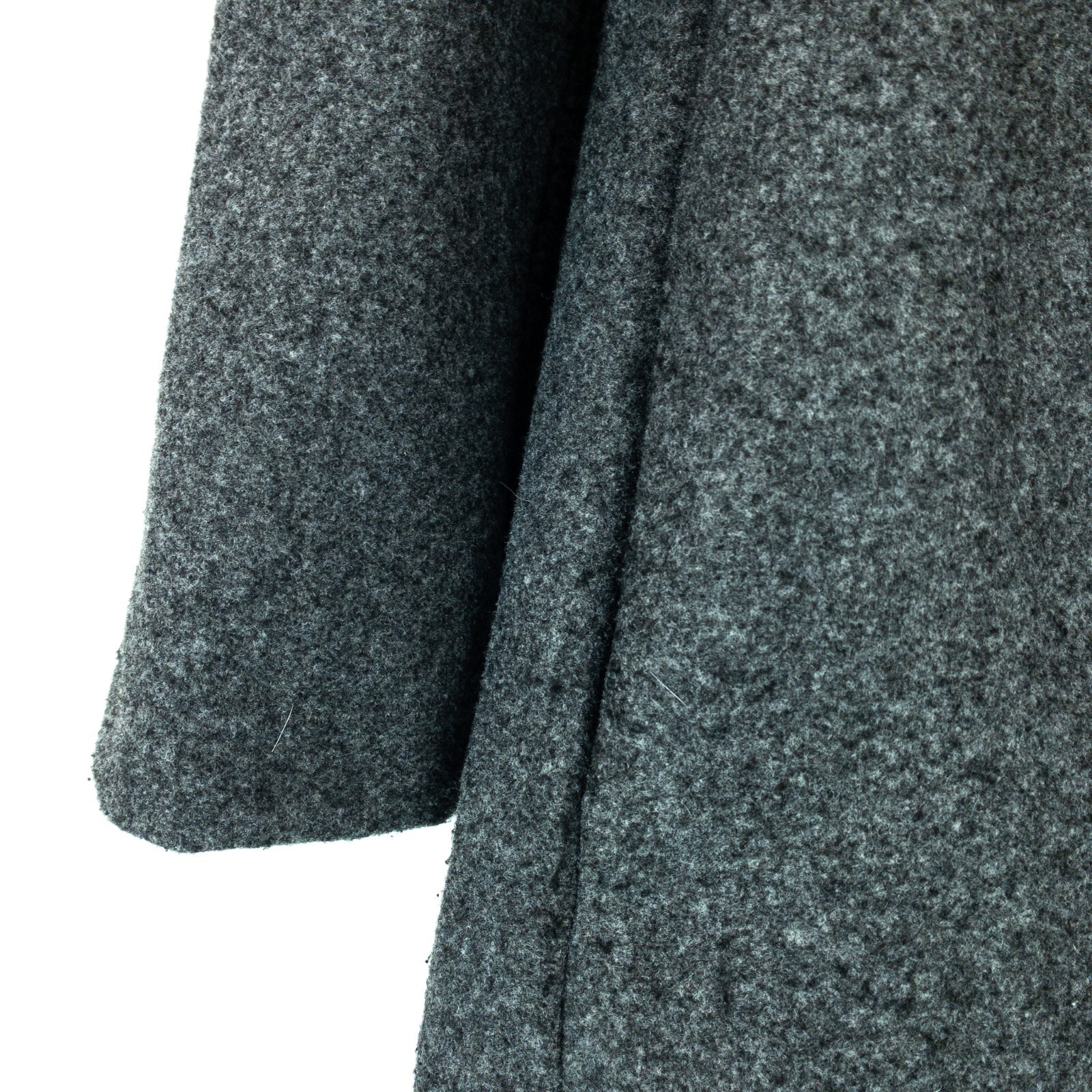 Zara Basic Grey Collared Mid Length Open Blazer S… - image 6