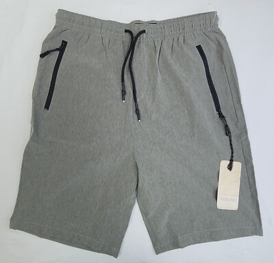 Nomad Men's Green Elastic Waist Shorts Size S