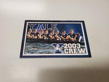 JS15 Yale University 2003 Crew Pocket Schedule Card