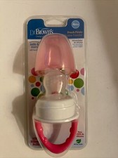 Dr. Brown's Designed to Nourish, Fresh Firsts Silicone Feeder, Pink, One Size