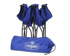 Regalo My Cot Portable Toddler Bed, Includes Fitted Sheet, Royal Blue ,