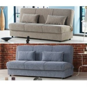 Argonauta Divano Letto 2 Posti Con Contenitore In Tessuto Colore Blu Navy 167x91xh 86 Cm Eprice