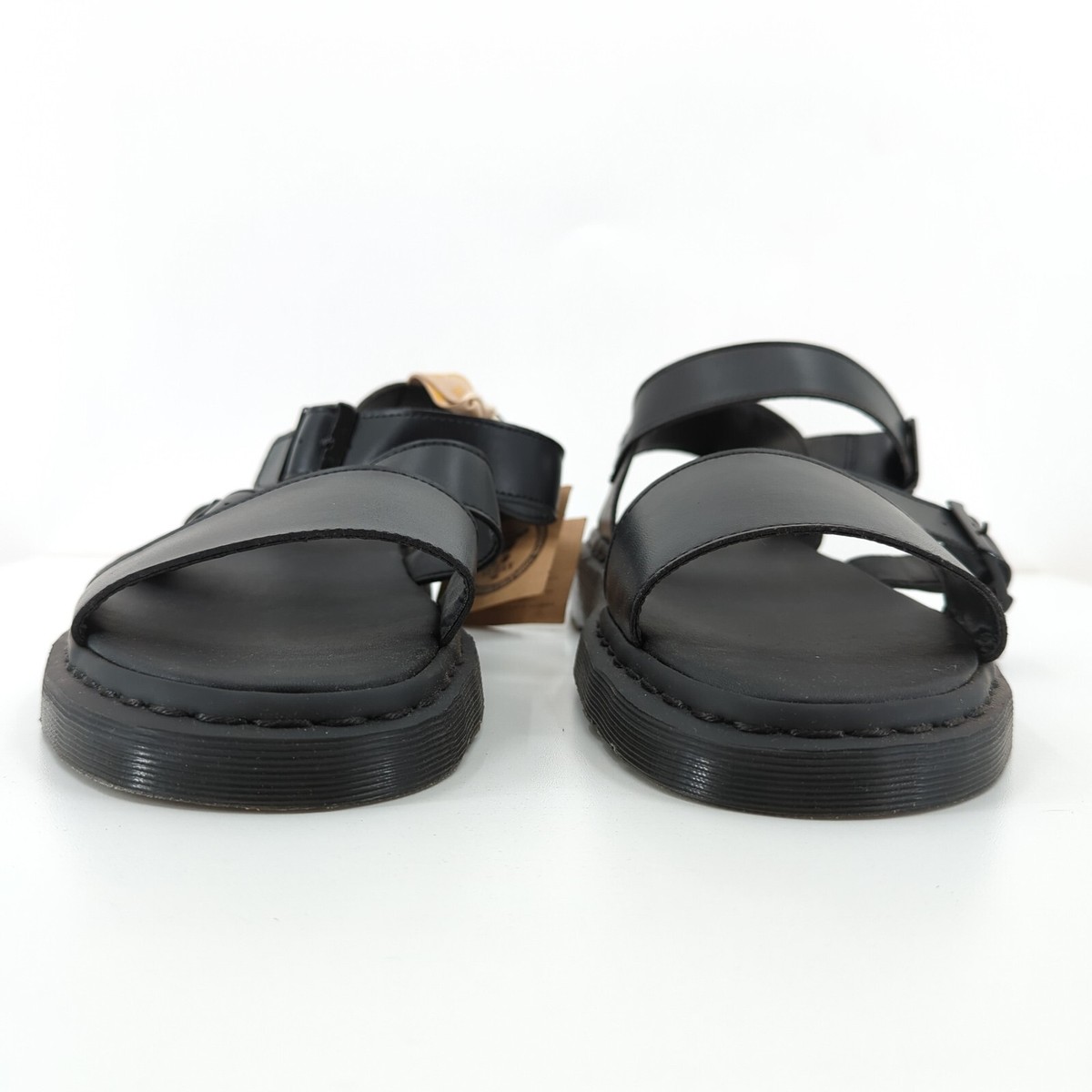 Dr Martens Men 14 Gryphon Sandals Black Vegan Leather Chunky Dr Martens Men 14 Gryphon Sandals Black Vegan Leather Chunky