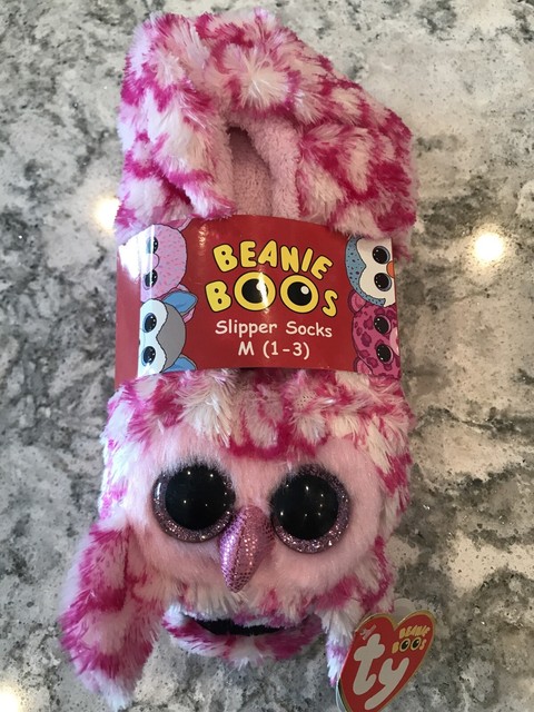 ty beanie boos slipper socks