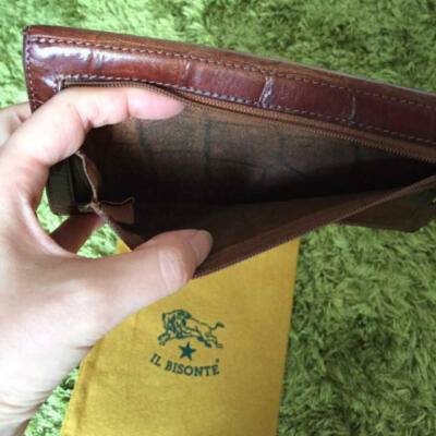 IL BISONTE Long Wallet il bisonte Leather Wallet | eBay