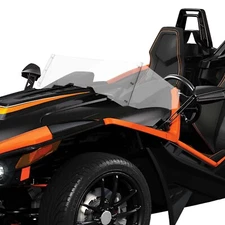 KEMIMOTO Half Front Windshield Windscreen PC for Polaris Slingshot 2015-2024