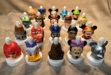 Good 2 Grow Juice Toppers Lot Of 20 Various Disney Star Wars Paw Patrol
