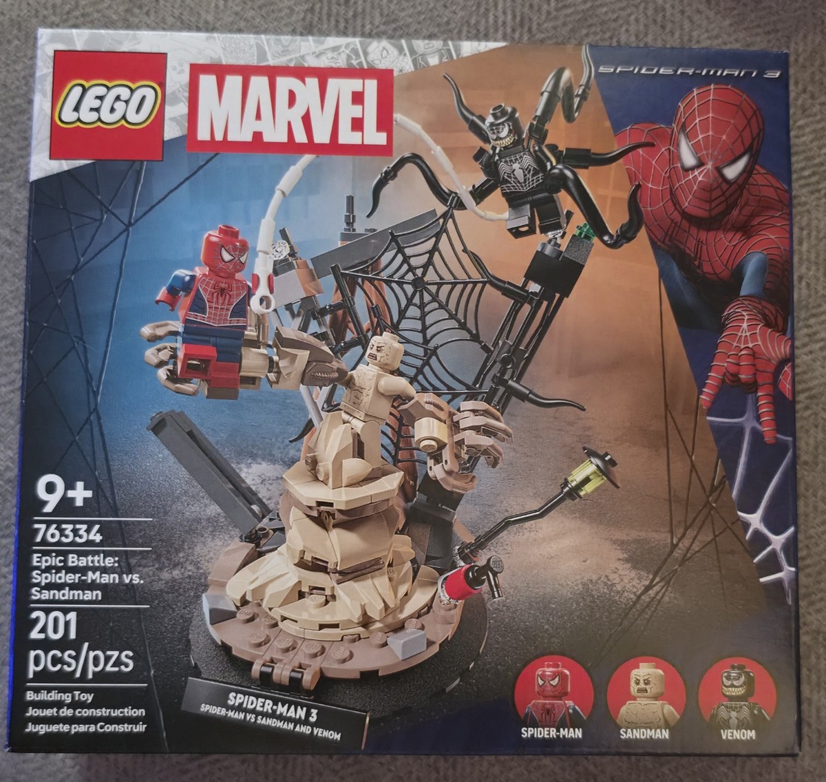 Lego 76334 Spider-Man Vs Sandman (Build Only) NO MINIFIGS | eBay