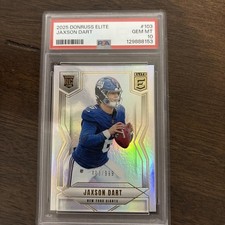 2025 Panini Donruss Elite - Rookies Jaxson Dart #103 /999 (RC)