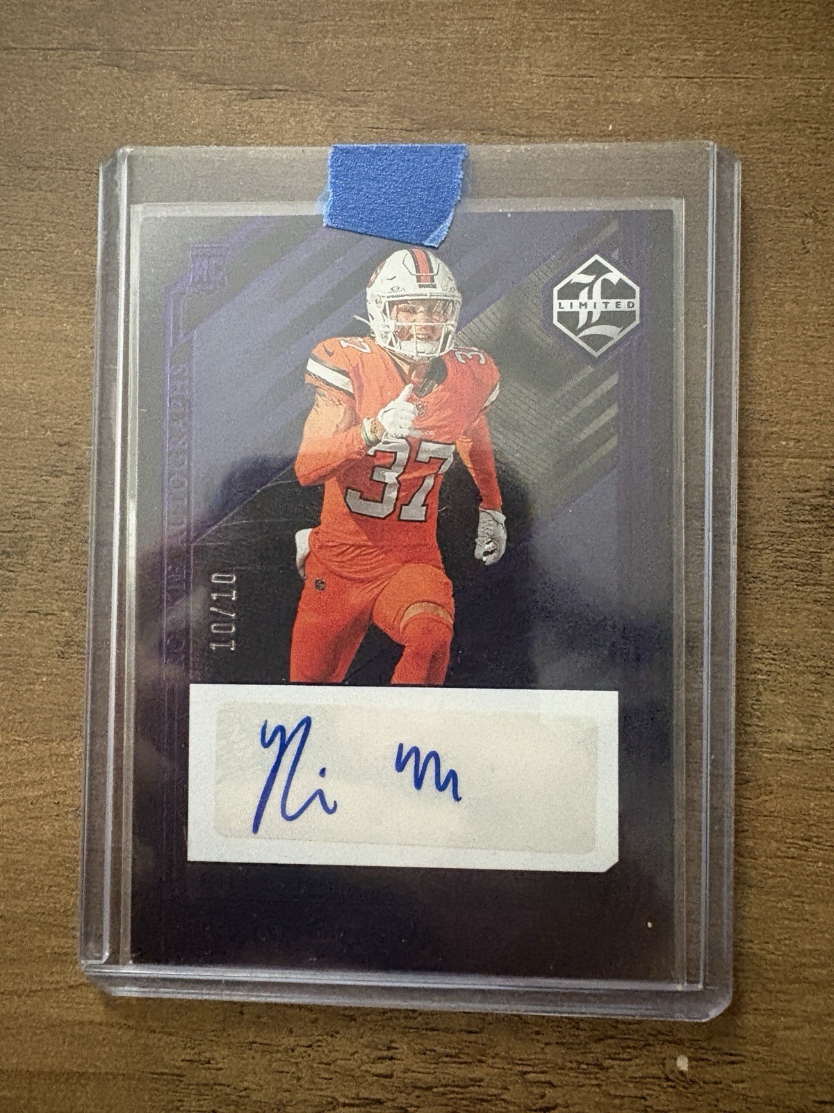 Riley Moss Panini Limited #221 Autograph Amethyst Spotlight