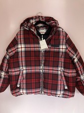 Tommy Hilfiger Tartan Check New York Puffer Jacket XXXL UK 18 New Designer Coat