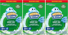 Toilet Bowl Cleaner Tablets, Continuous Drop-In, 4 Weeks Protection, 5 Count x3