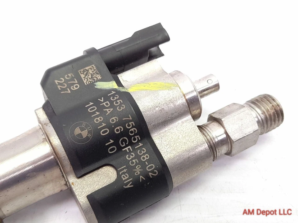 BMW 335i 335xi 2007 N54 Turbo E90 E92 índice de inyector de combustible 02 13537565138 Foto 2 de 4