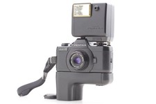 ▶️[COMO NUEVA] Cámara fotográfica Pentax Auto 110 SLR 24 mm f2,8 con bobinadora estroboscópica de JAPÓN