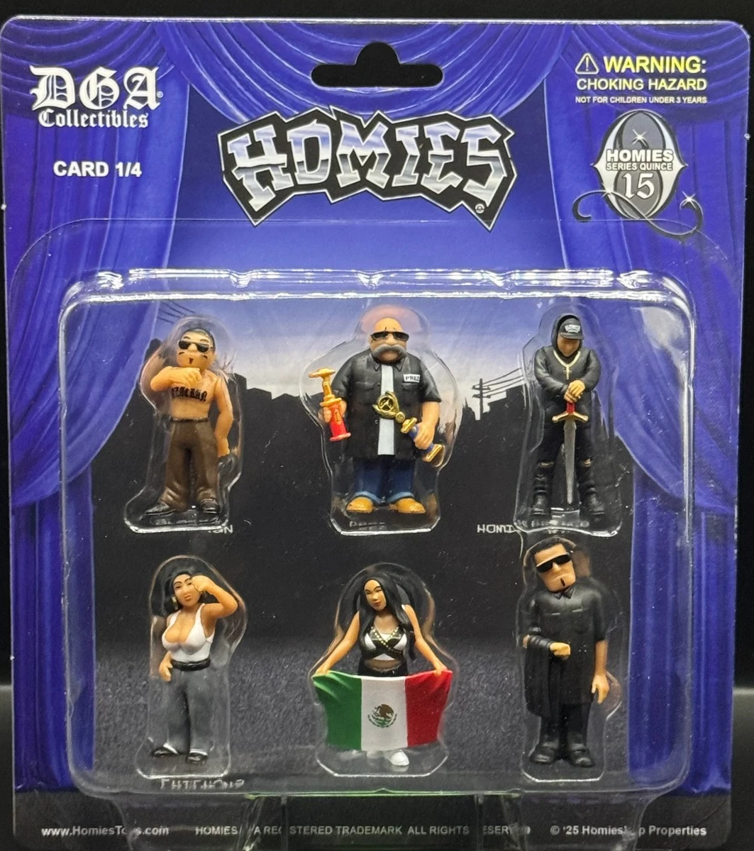 homies Locsters Series 4 フィギュア 6体セット Homies Series 4