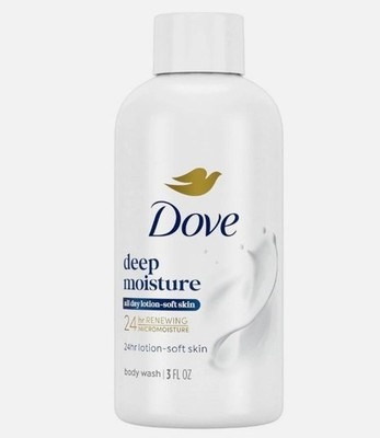 Deep Moisture Body Wash for 24hr Hydration Lotion-Soft Skin Sulfate-Free