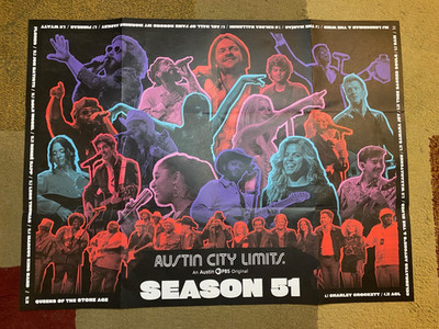 ACL Tv Official Season 51 Recap Poster - Ltd. Run (rare!)