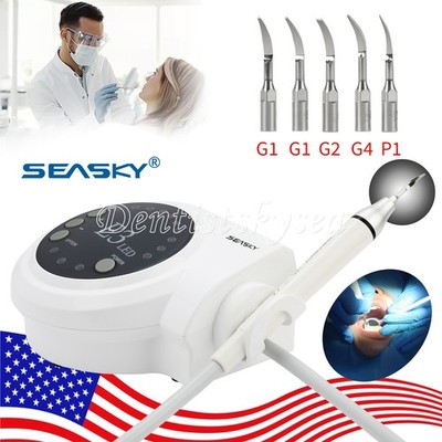 Dental Ultrasonic Piezo Scaler LED Handpiece Tip Wrench fit EMS Cavitron TBZ