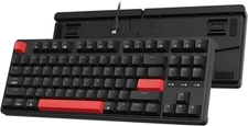 Keychron C3 Pro QMK/VIA Custom Gaming Red Black Mechanical Keyboard C3P A1 Wired