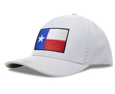 Adjustable Snapback Trucker Cap - Jetset Series (Texas, Arctic White)