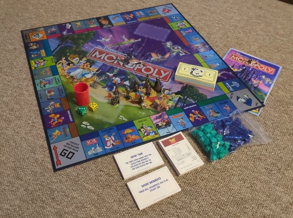 Disney Monopoly Board Game - Hasbro 2001 - Image 2 of 4