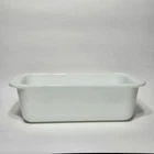 PYREX Loaf Pan Milk Glass 22x11x6cm 213 Vintage Baking Dish