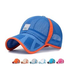 Childrens Mesh Baseball Cap Breathable Outdoor Sunhat for Boys and Girls