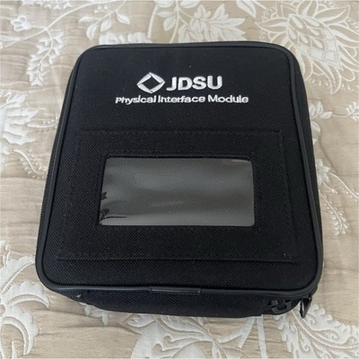 JDSU Coax Cable Adapter Kit w/ Case BNC Test Leads & Connectors No Module 