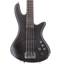 Schecter Diamond Series Stiletto Studio 4 Ad-Sl-St4 Stbls See-Thru Black Satin S