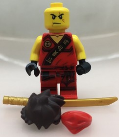 LEGO&reg; Minifigure Ninjago Kai Sleeveless Elements Set 70756 70752 30293 - njo0117