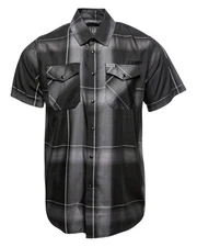  Dixxon Flannel BLACK LABEL Bamboo Short Sleeve. Men's X-LARGE - New In Bag 