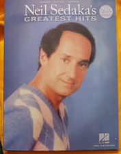 NEIL SEDAKA'S GREATEST HITS 2ND EDITION SONG BOOK SIGNED IN PERSON NEW  RARE 