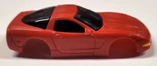 Tyco Red Corvette Slot Car Body - NOS