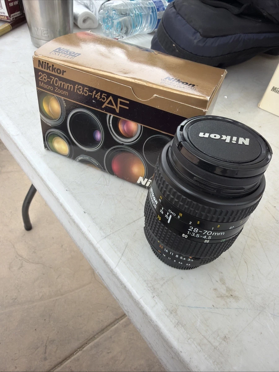 Nikon 28-70mm f/3.5-4.5 Camera Lenses for sale | eBay
