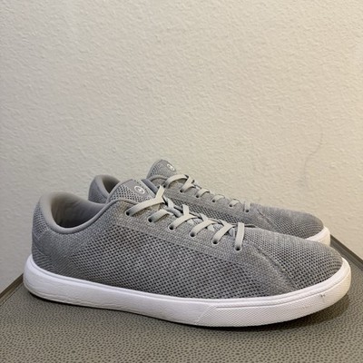 Peter Millar Hyperlight Glide Mens 13 Gale Grey Knit Sneakers ME0EF15