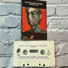 The Rolling Stones Tattoo You Cassette 1981 Rolling Stones Records Atlantic