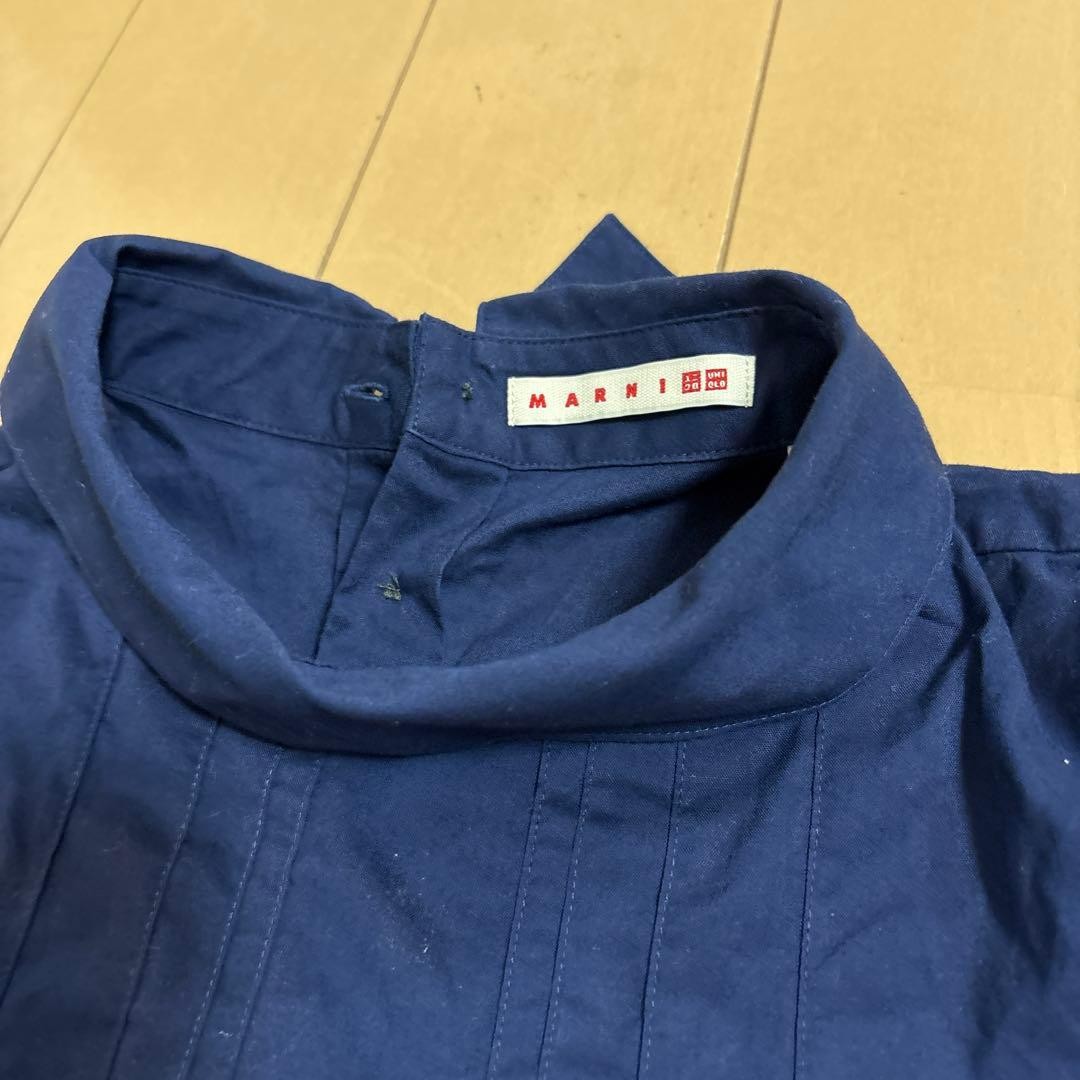 UNIQLO MARNI Navy Sleeveless Shirt Men’s New thumbnail 3