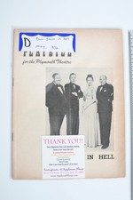 Playbill Don Juan in Hell Plymouth Theatre May 1952 Broadway Program