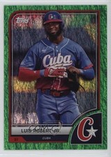 2023 Topps World Baseball Classic Green Sparkle Foil 51/75 Luis Robert Jr 11qz
