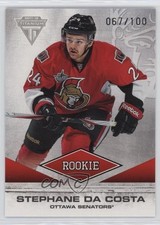 2011 Panini Titanium Rookie Draft Position Number 67/100 Stephane Da Costa a2f