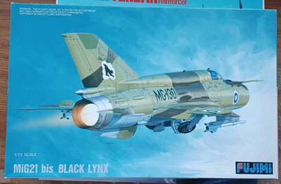 1:72 MiG 21 bis Black Lynx Fujimi  sehr selten