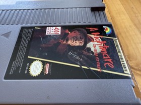 A Nightmare on Elm Street CART ONLY (Nintendo, NES 1990) Authentic 🔥