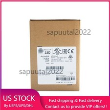 Allen Bradley 22DD6P0N104 PowerFlex40 2.2kW 3Hp AC Drive 22DD6PON104 US Free Tax