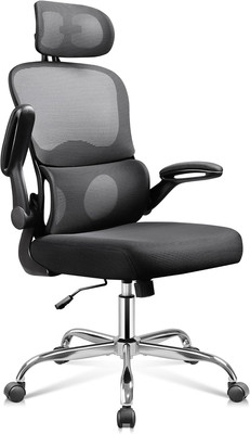 Ergonomic Black Mesh Office Chair for Comfort in Work & Gaming