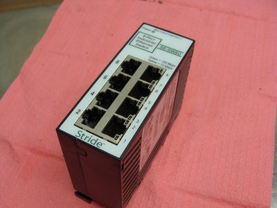 LOT OF 2 AUTOMATION DIRECT STRIDE 8-PORT ETHERNET SWITCHES SE-SW8U