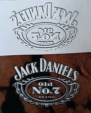 Jack Daniels Old No. 7 Brand Logo 3in.x2in. Heat Transfer Decal