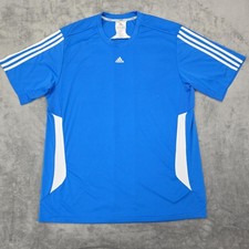 Adidas Shirt Mens XL Clima365 Soccer Jersey Athletic Lightweight 2000s Vintage